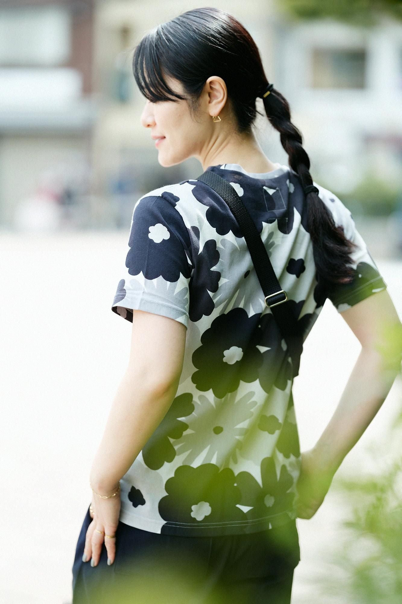 40/40 半袖Tシャツ／おおらかとりどり
