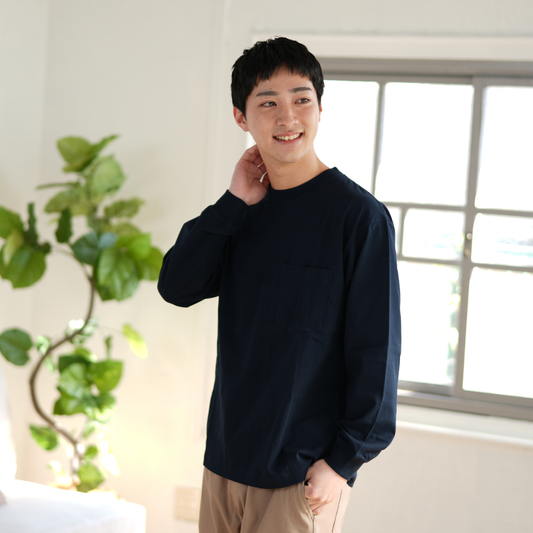 綿100% BIG Tシャツ(長袖)