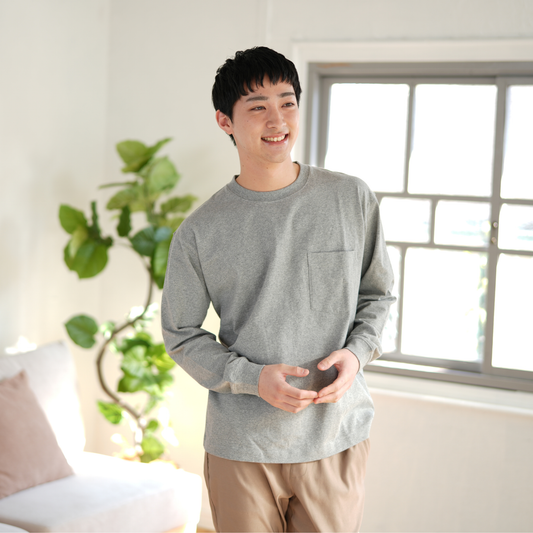 綿100% BIG Tシャツ(長袖)