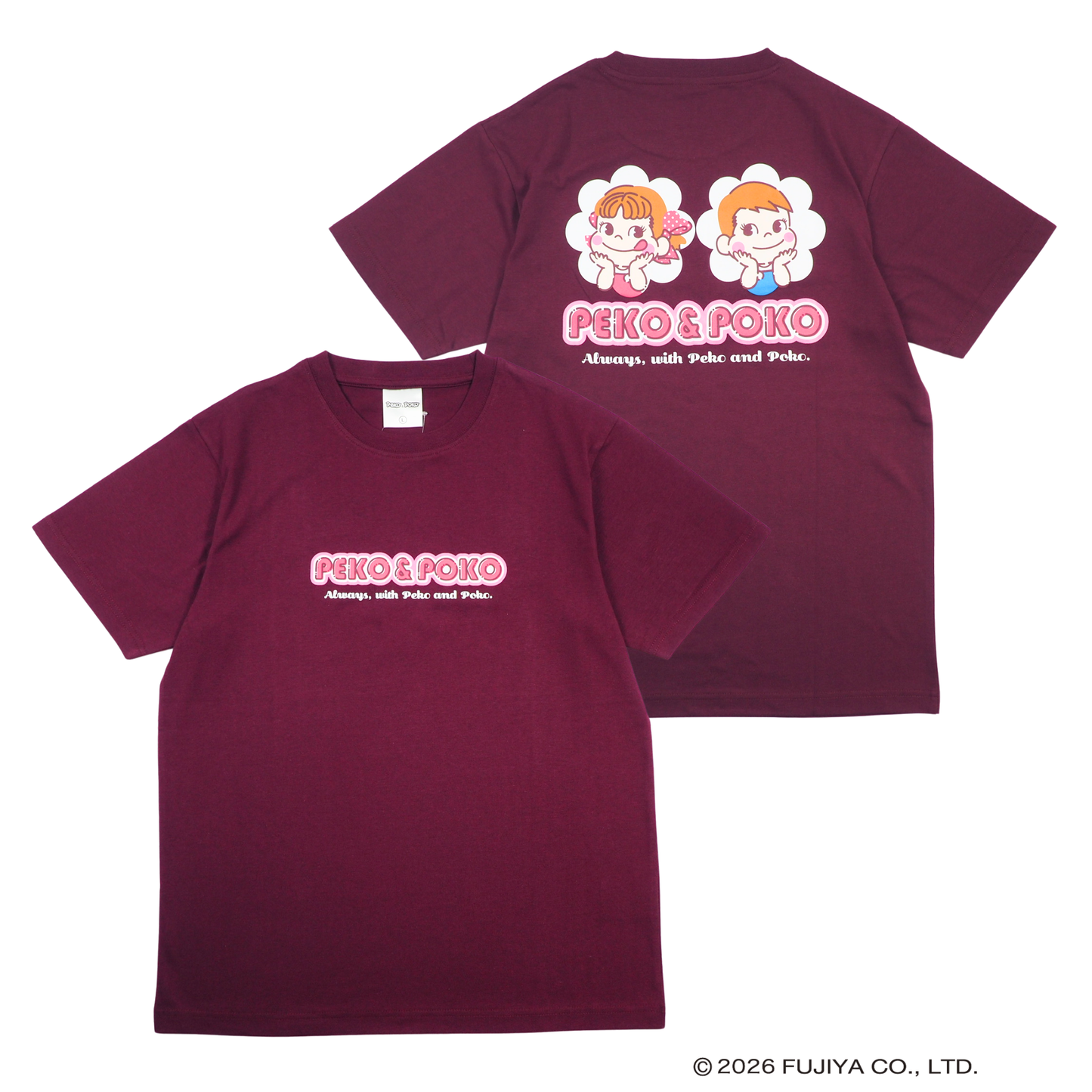 ペコ＆ポコ プリントTシャツ