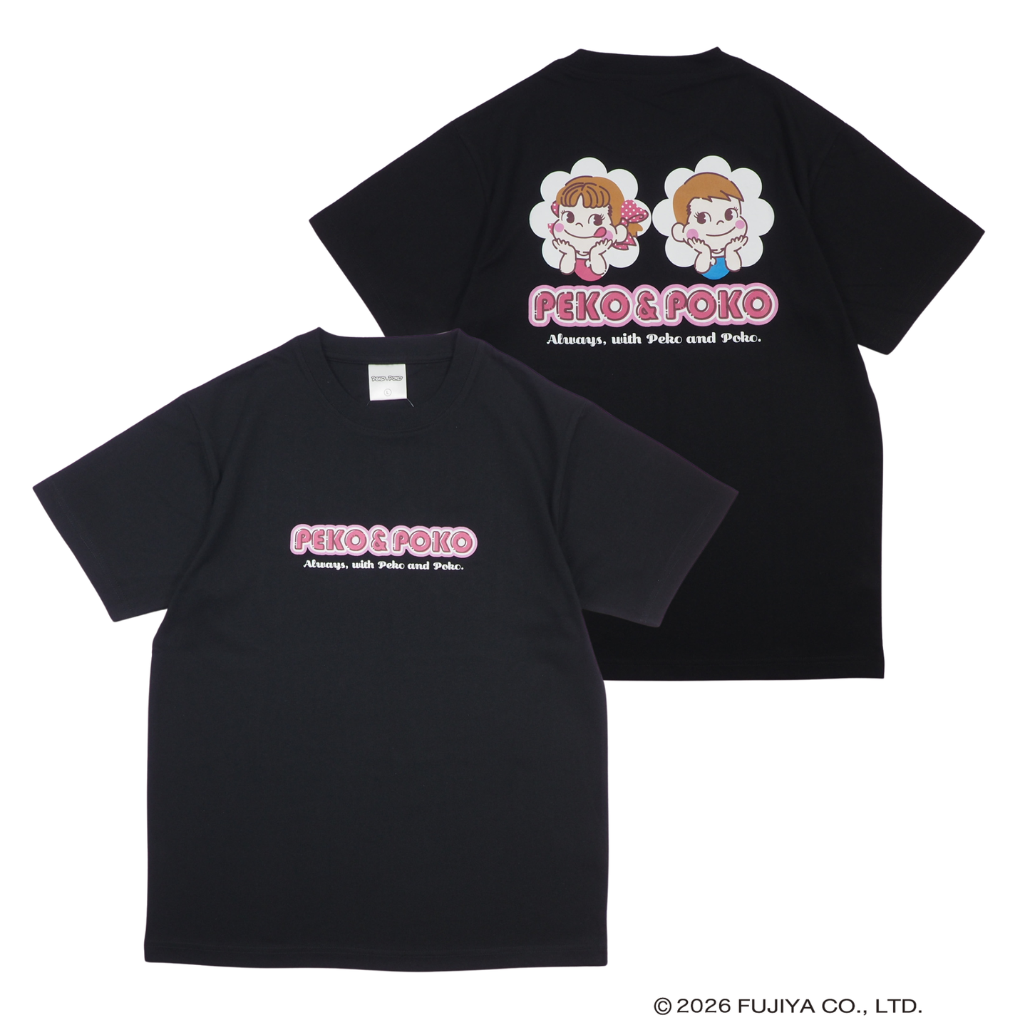 ペコ＆ポコ プリントTシャツ