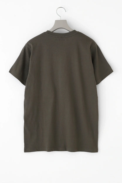 半袖 ポケットTシャツ[5.0]／チャコール昆（こん）