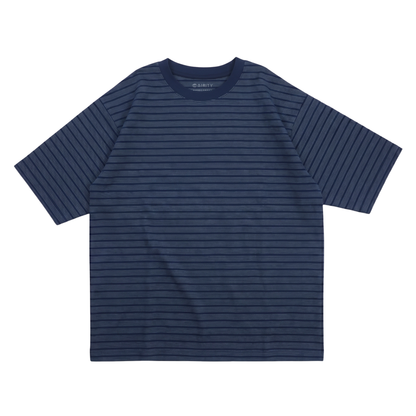 オーバーサイズTシャツ(マイクロボーダー)