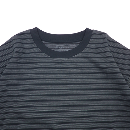 オーバーサイズTシャツ(マイクロボーダー)